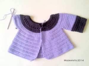 layette set sweater only